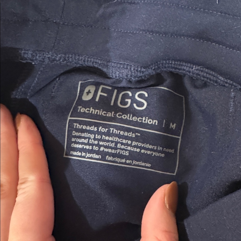 High Waisted Yola Skinny Scrub Pant - Picture 3 of 3